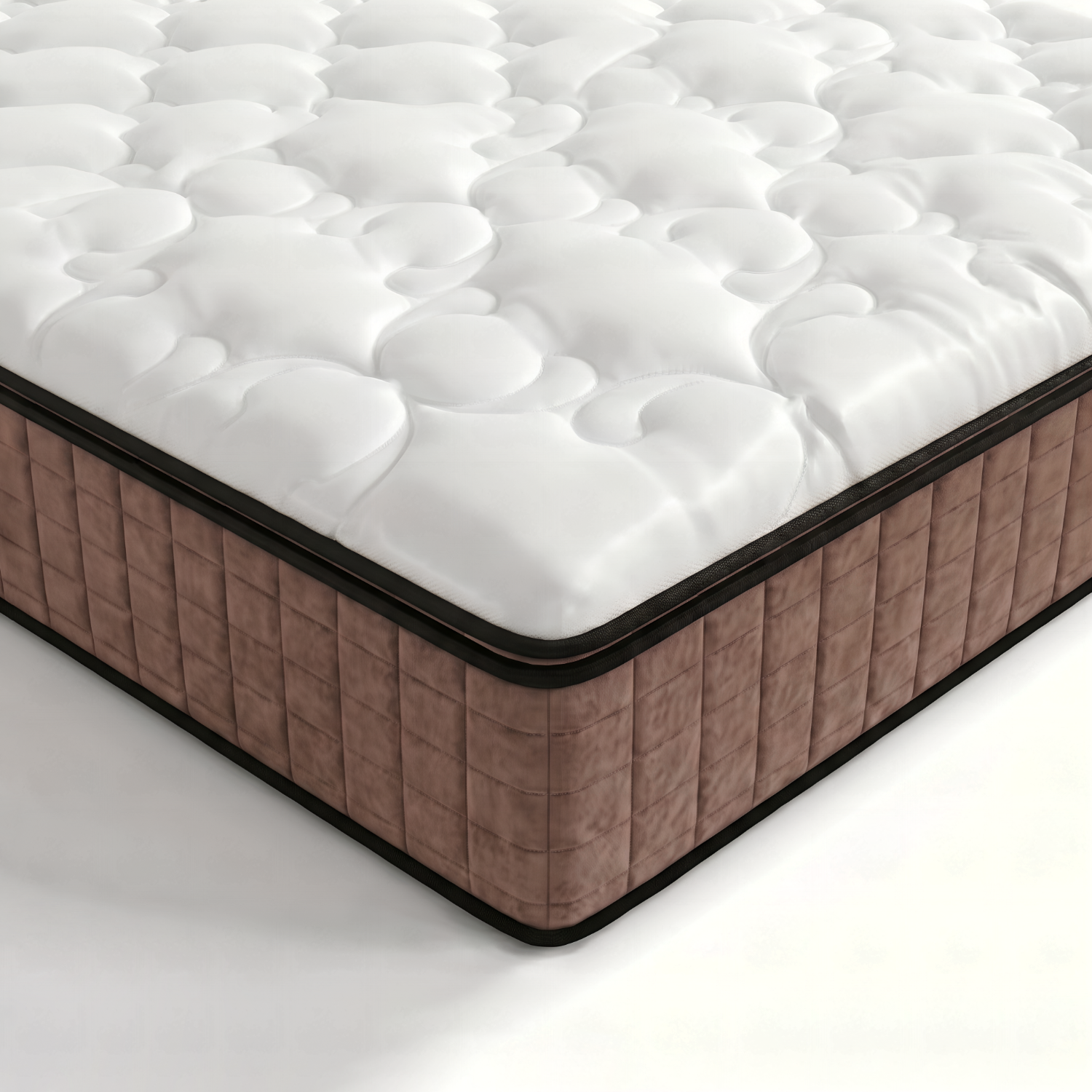Матрас пружинный Rashell Silver Soft 120 х 200 см, чехол Стрейчевый жаккард Lux